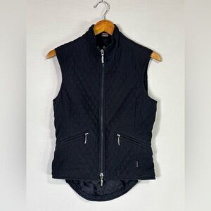 Barbour Black Quilted Vest